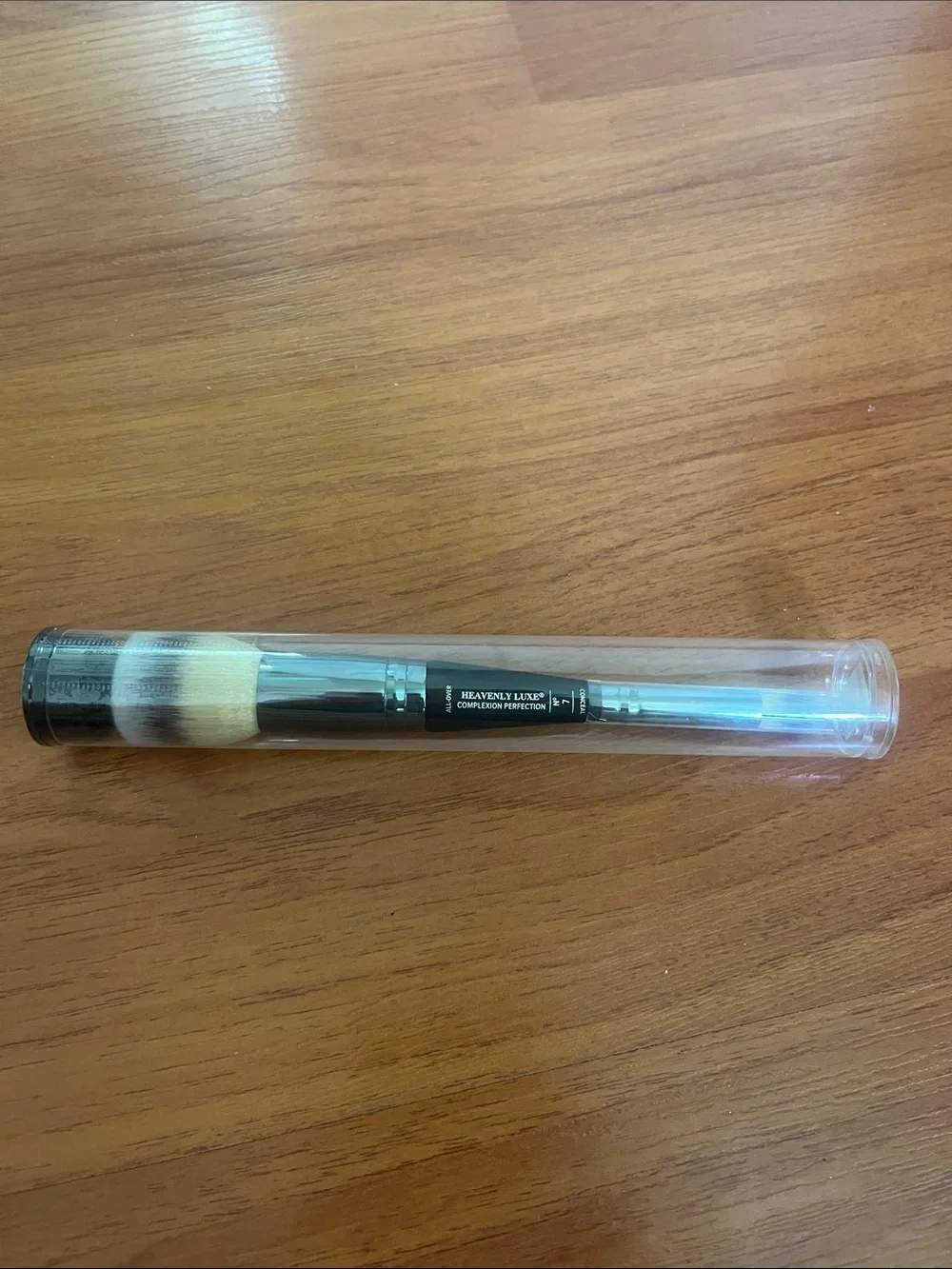 from brush complexion