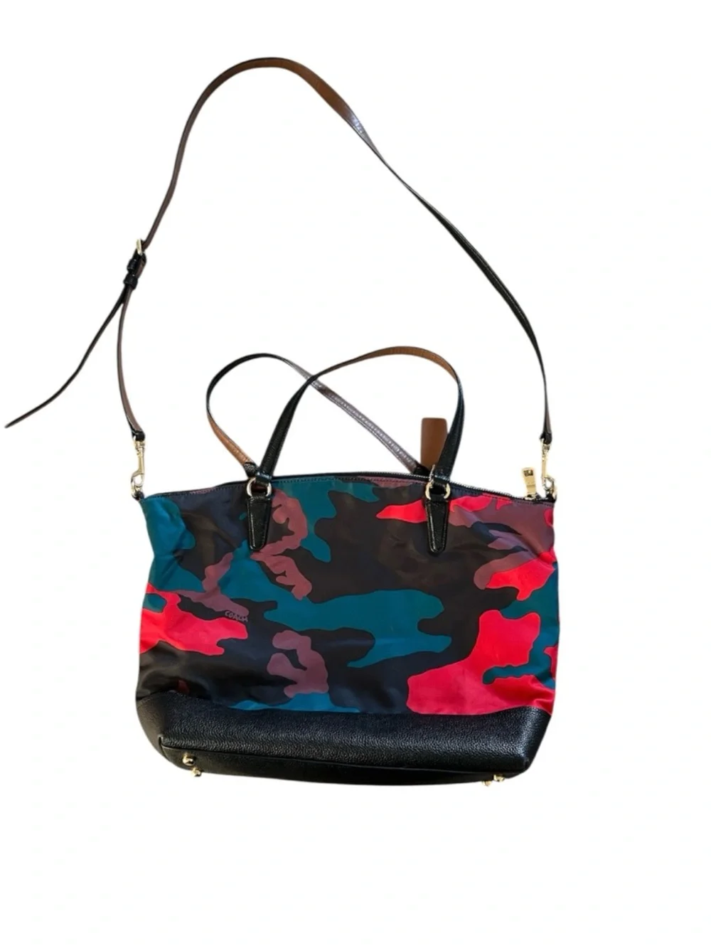 Coach multicolor red