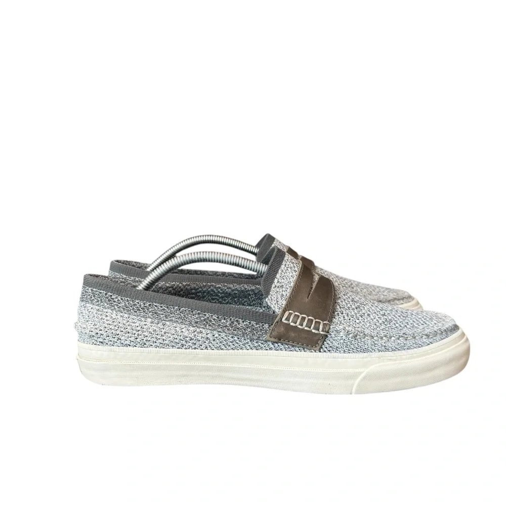 Men's Cole‎ Haan Black and White Slip-On Loafers