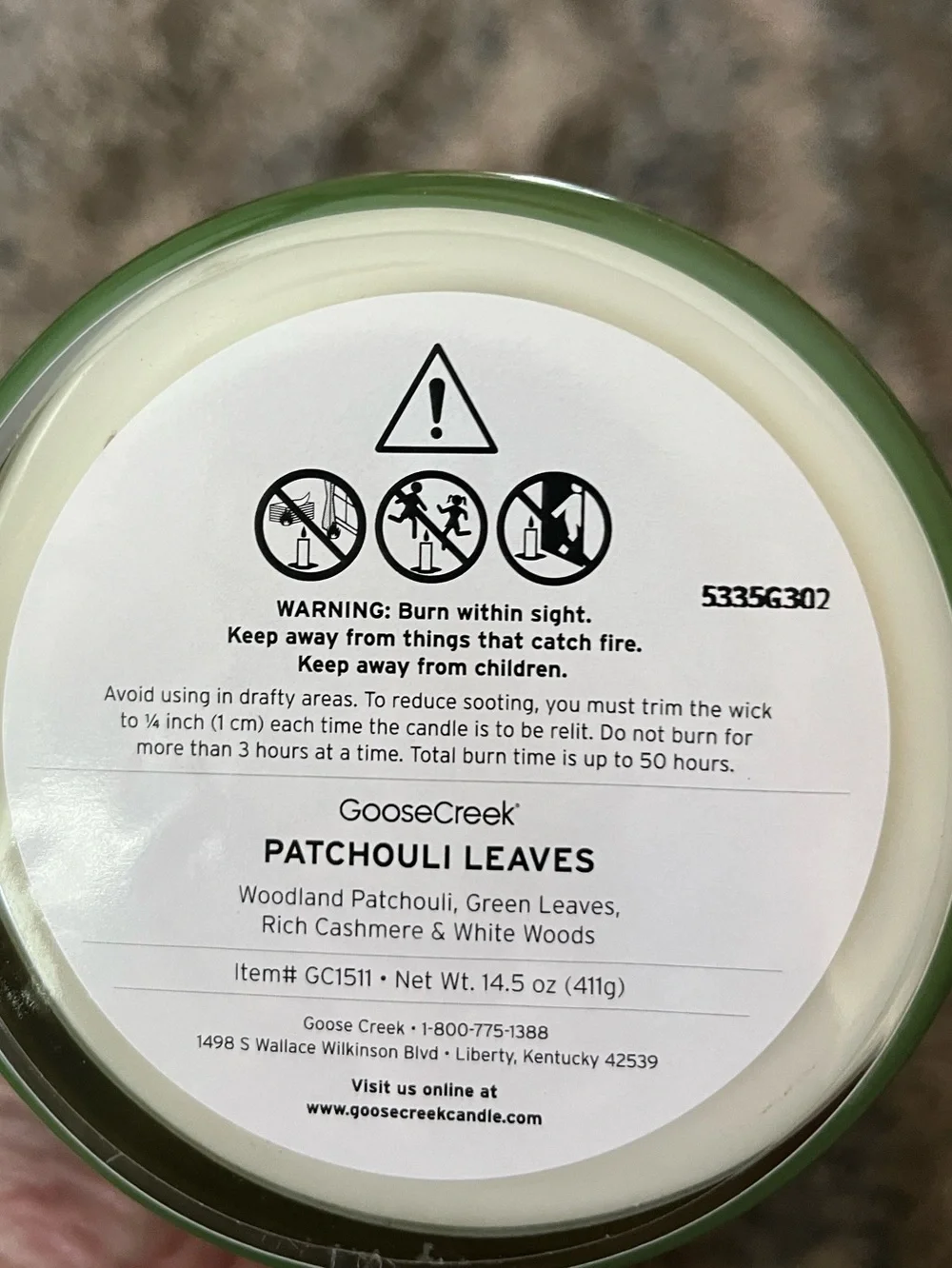Goose Creek patchouli leaves