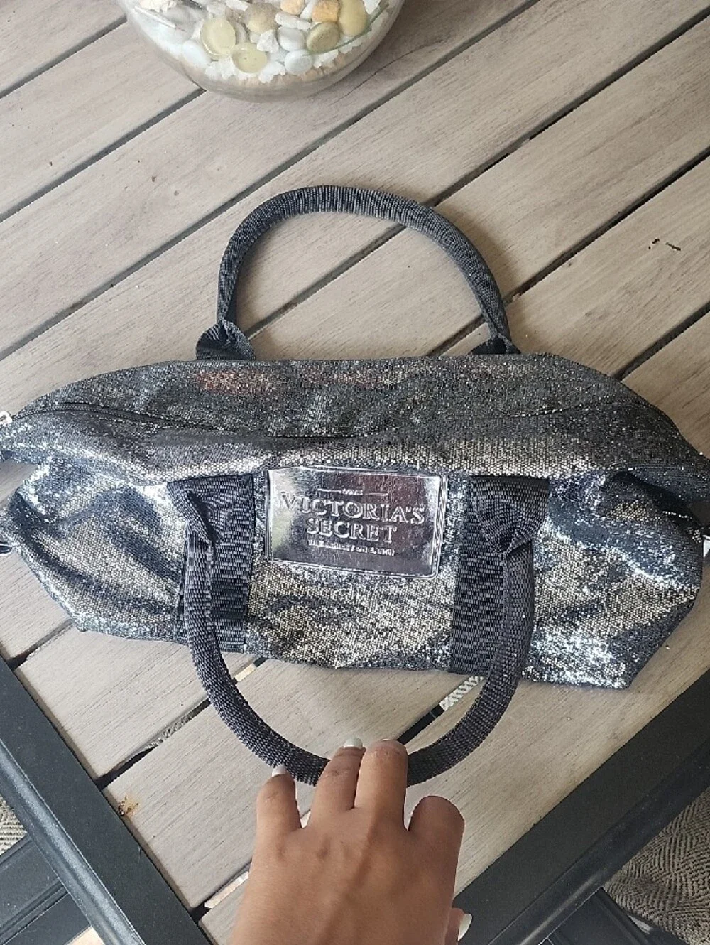 Victorias Secret sparkling silver
