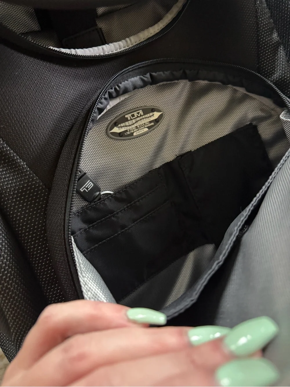 Tumi sleek luxury