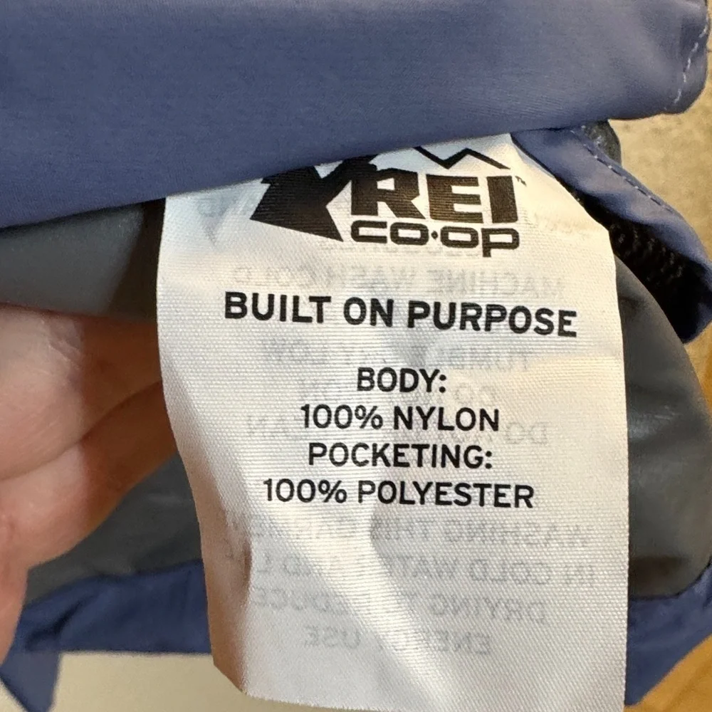 REI blue hooded