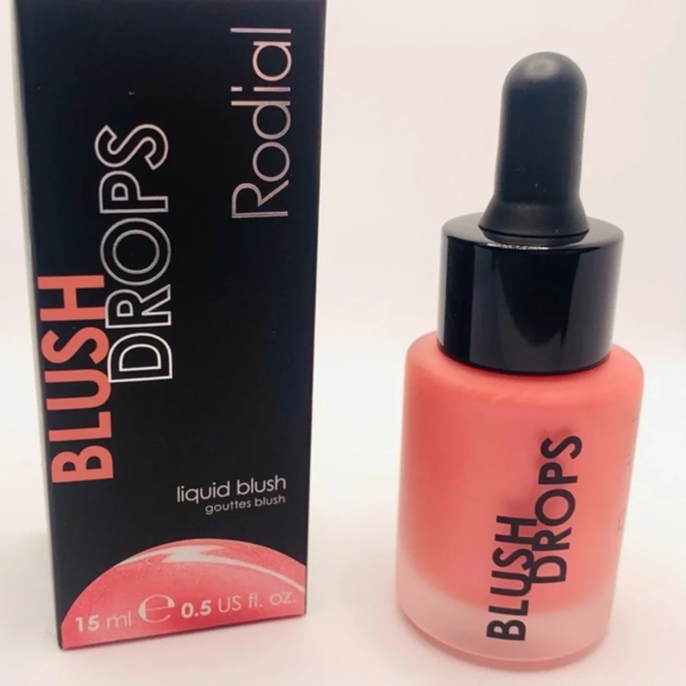 Rodial Blush Drops - Frosted Pink Liquid Blush New 15ml/ 0.5 fl oz