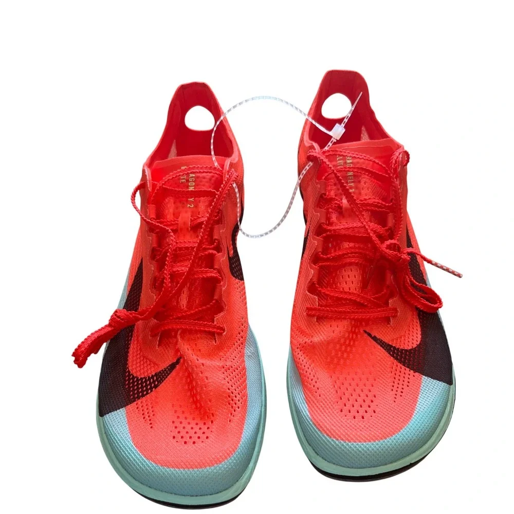 Nike ZoomX Dragonfly 2 Elite Bright Crimson Track Spikes FZ0315-600‎ Mens 12