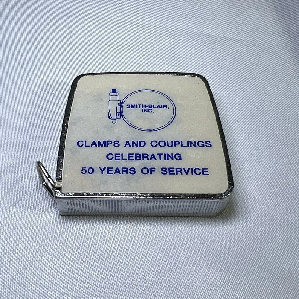 Vintage Smith Blair Inc. Clamps And Coupling Advertising‎ Tape Measure 1990s
