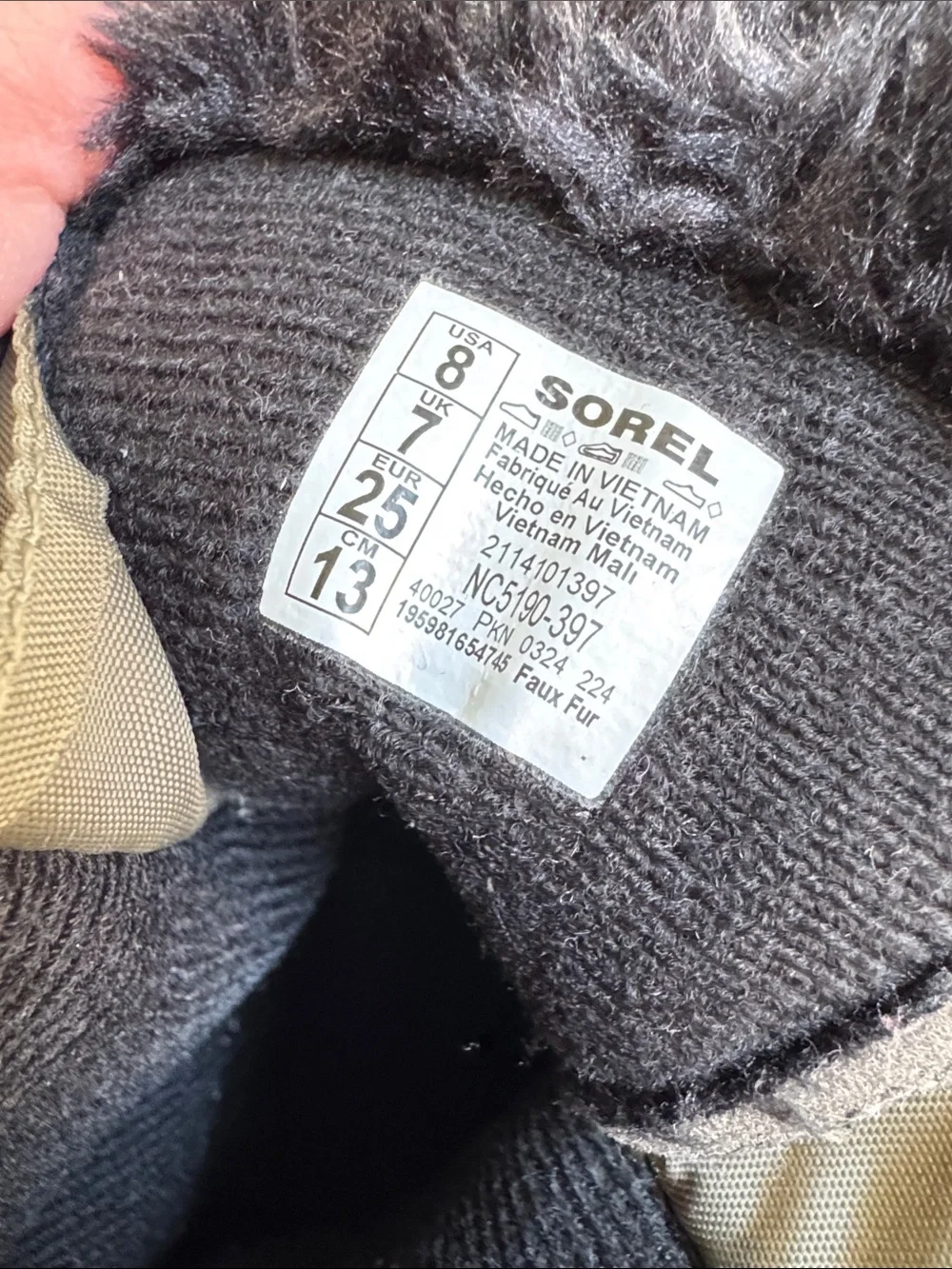 Sorel children insulated