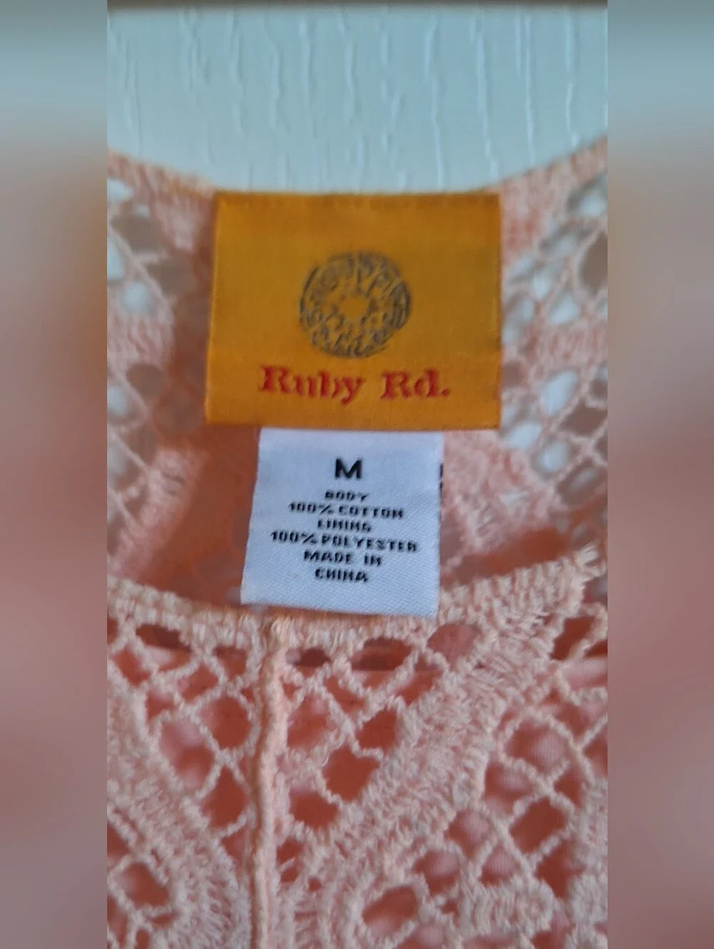 Ruby Rd. delicate crochet