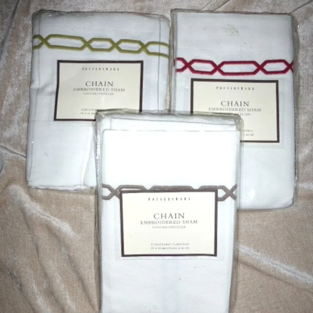 Pottery Barn chain duvet