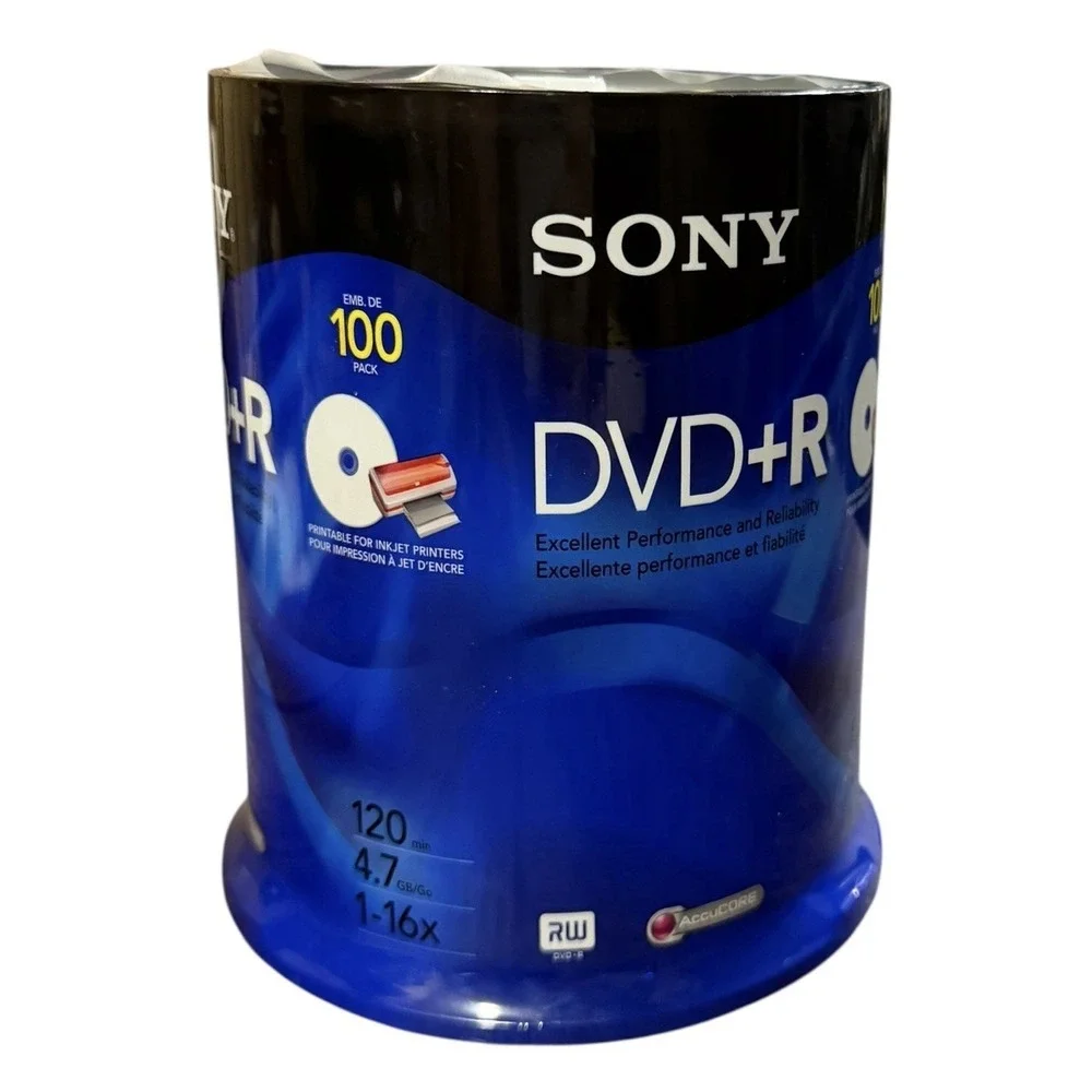 Sony dvd+r 7gb