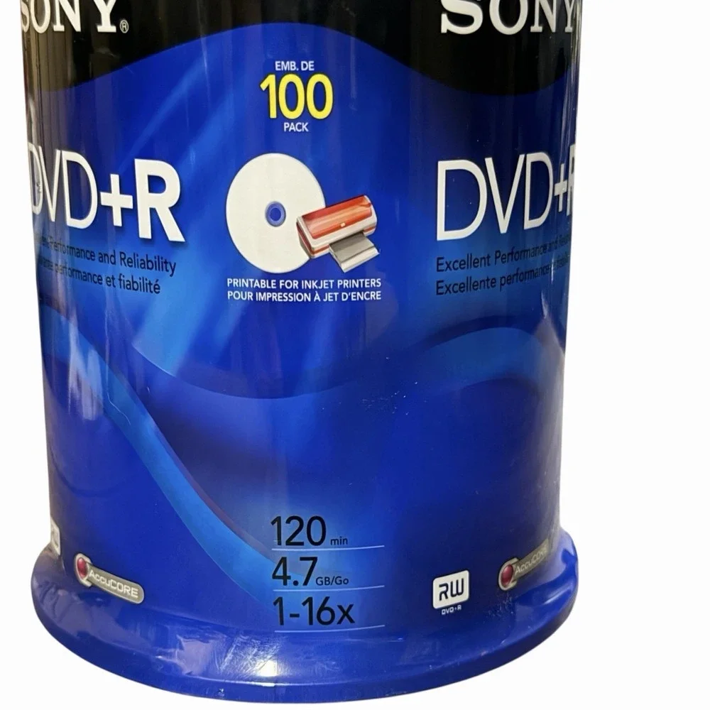 Sony dvd+r 7gb