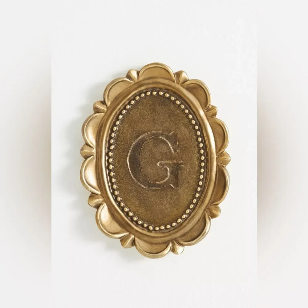 New Anthropologie Louisa Monogram Gallery Wall Charm