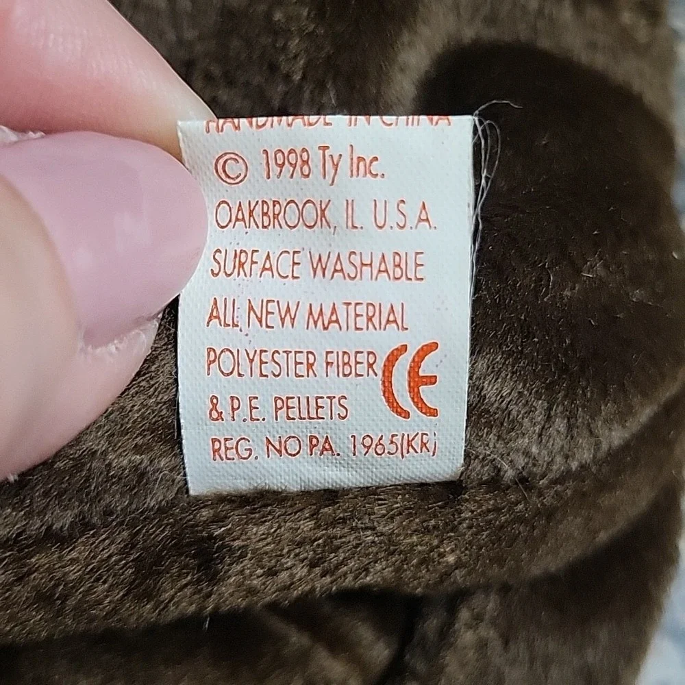 Ty Beanie Baby ROAM 1998 Retired No Tag‎ Errors