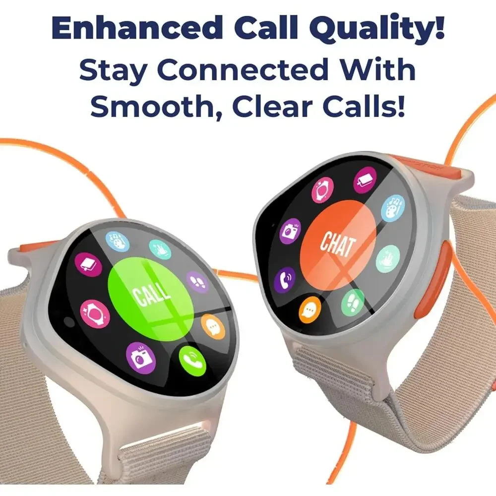 Nick Watch Kids Smart Watch GPS Tracker, Video Calling, SOS, Parental Controls