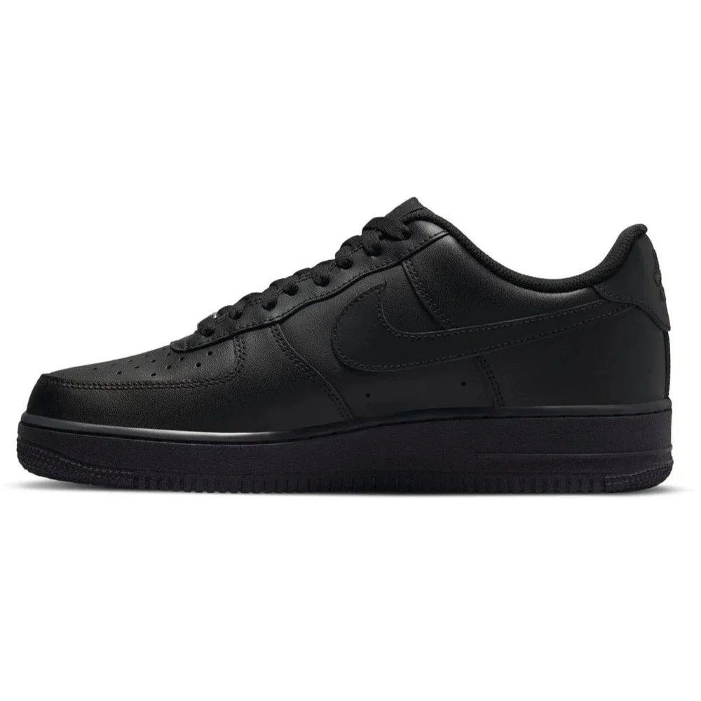 Nike Air Force 1 Low '07 Triple Black Mens Size 10 Black Sneaker CW2288-001 NEW