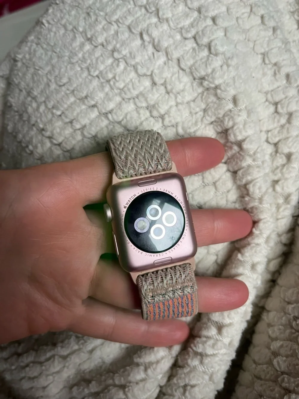 Apple Watch series 2 rose gold 38mm in great condition