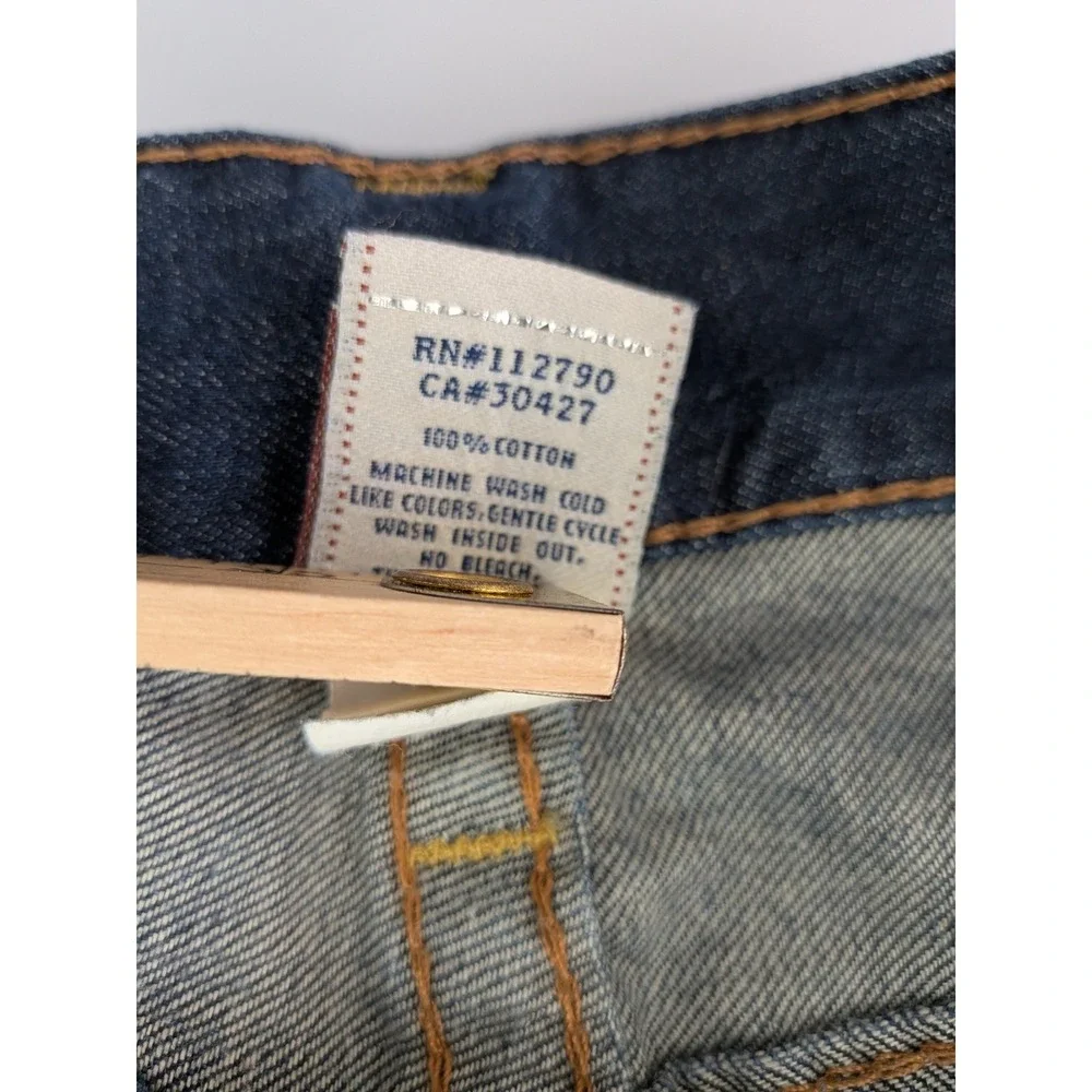 True Religion dark jeans thigh