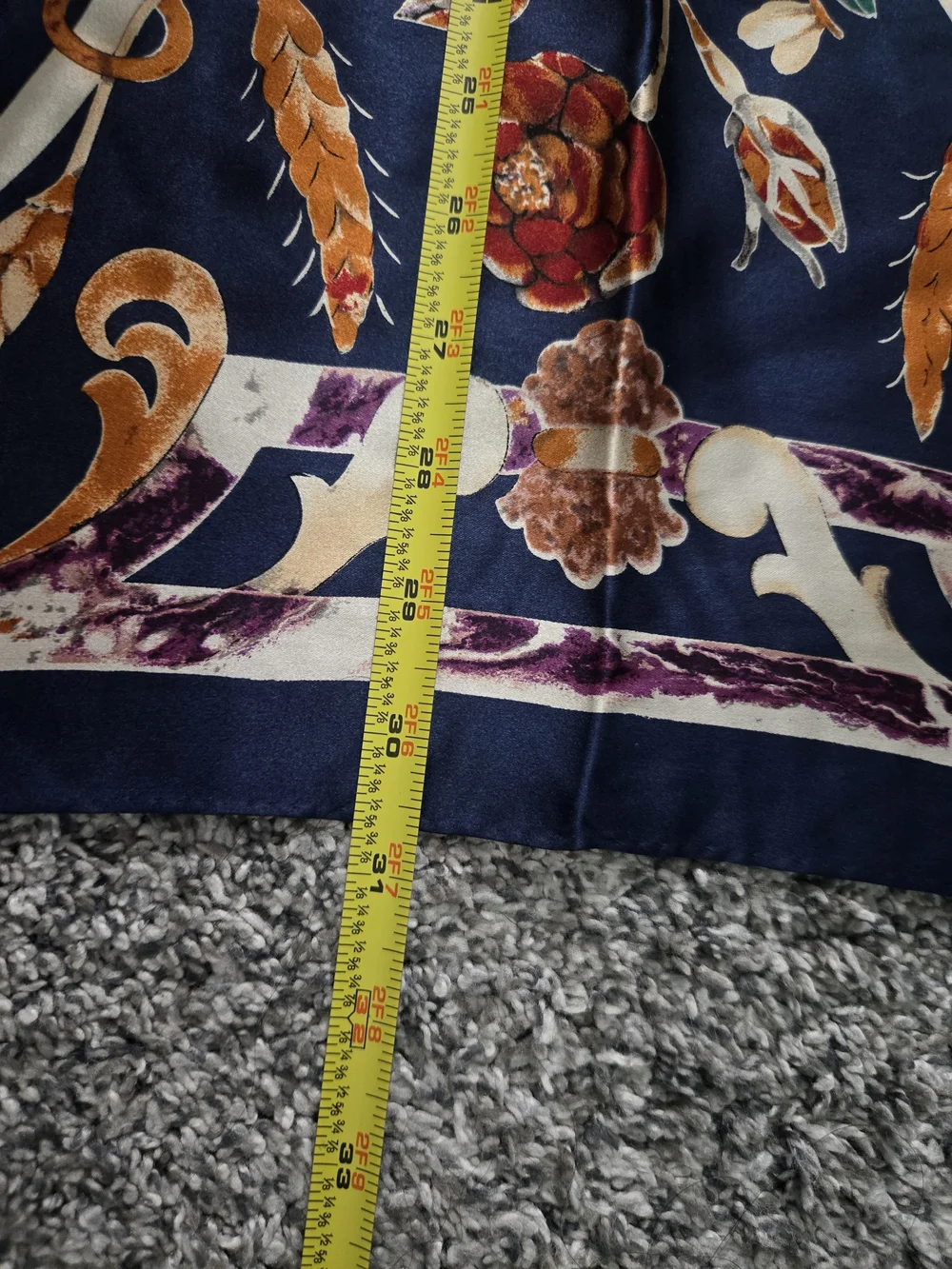 Anne Klein scarf ornate