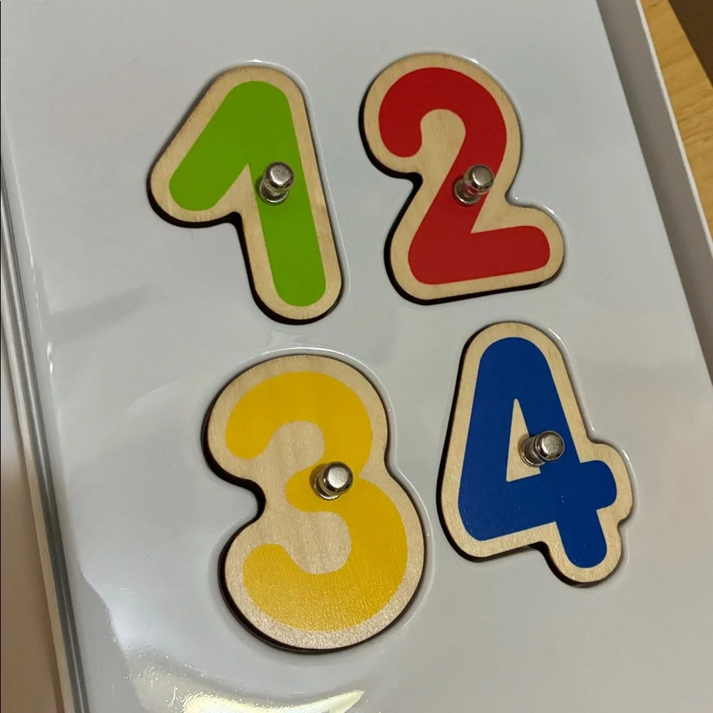 Marbotic Interactive Wooden Numbers for Tablet - Multicolor