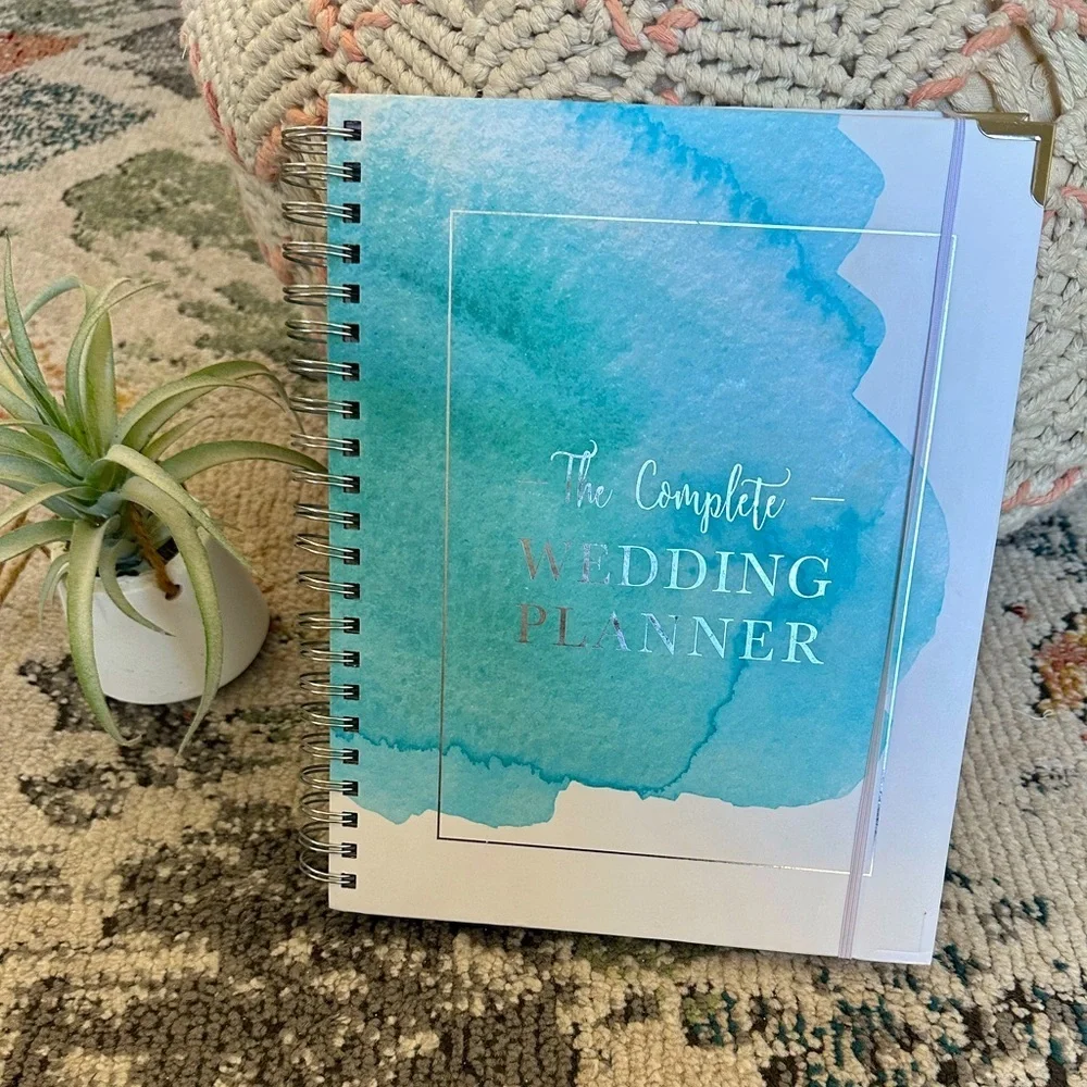 Wedding Planner Notebook - Blue, New, The Complete Wedding Planner