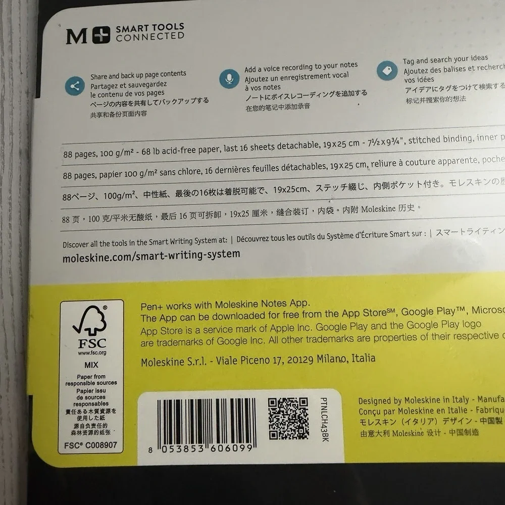 Moleskine brand new