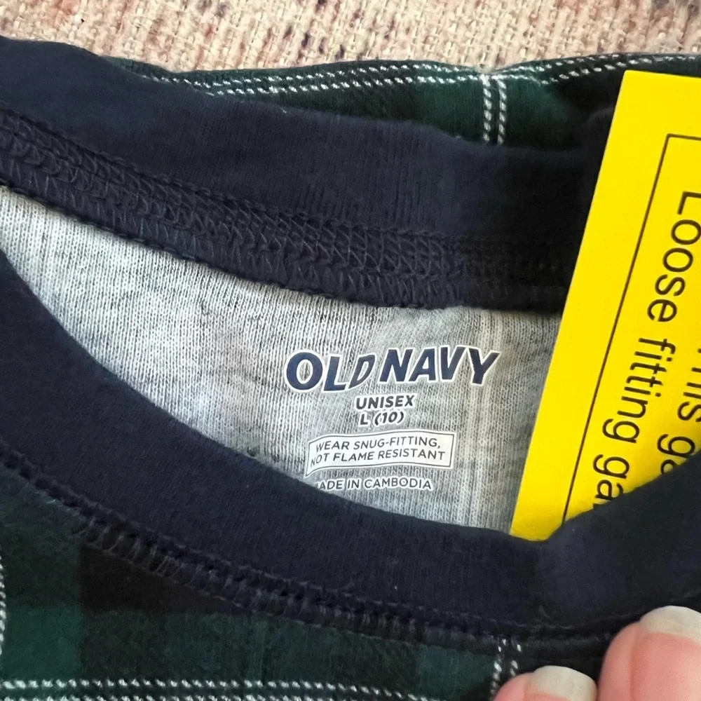 Old Navy soft plaid