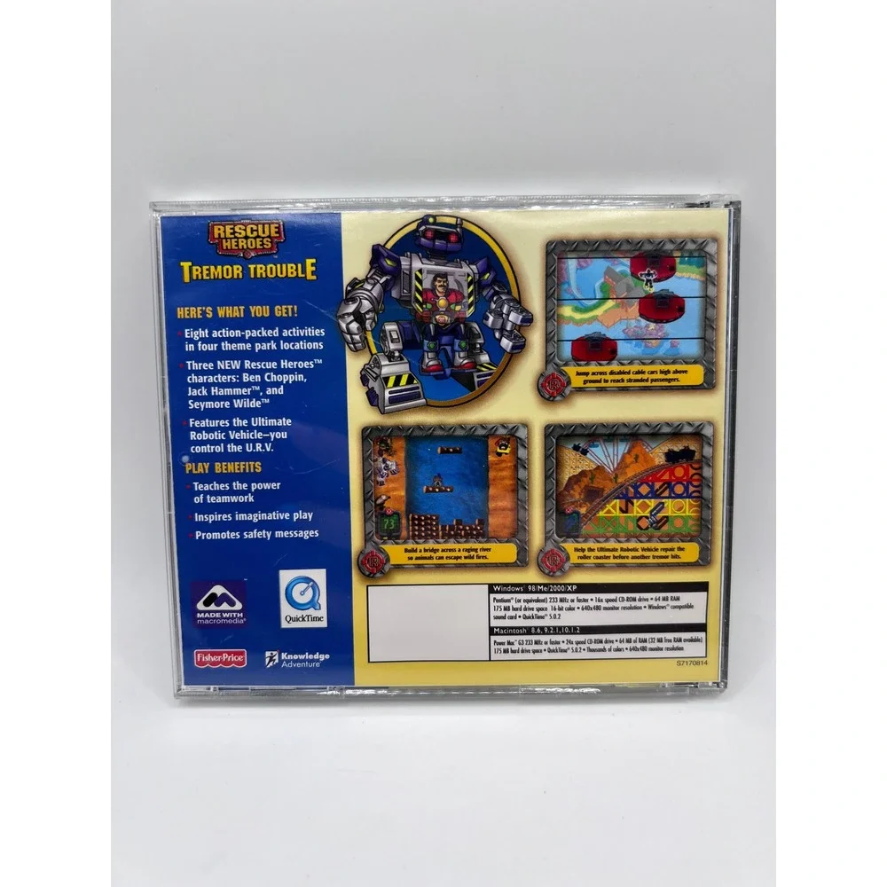 Fisher-Price not tested