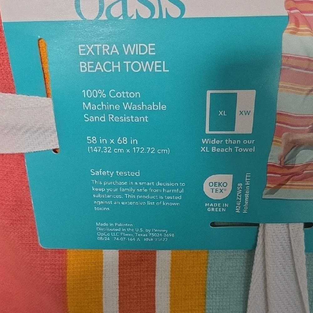 Oasis 100% stripes