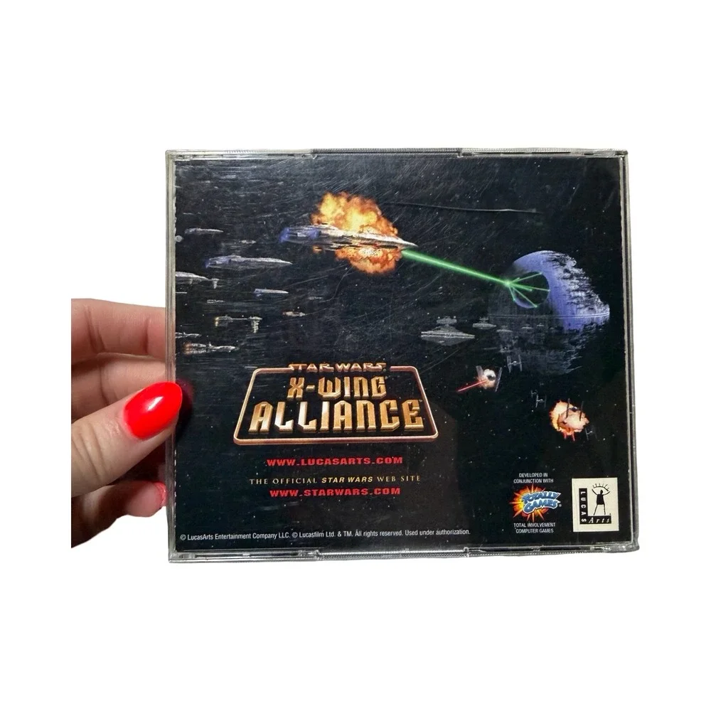 Star Wars X-Wing Alliance PC Game LucasArts 1999 Windows 95/98 Vintage CD-ROM