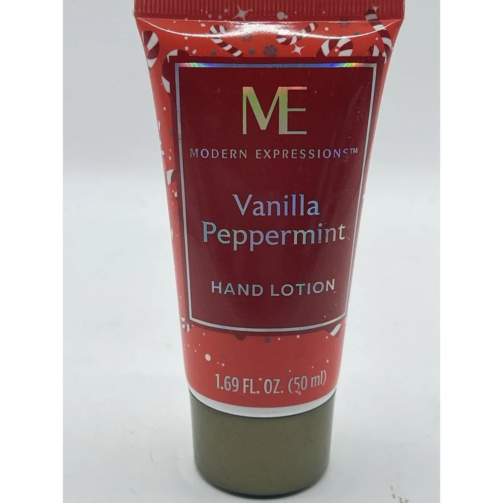 Modern Expressions Hand‎ Lotion Vanilla Peppermint 1.69oz Travel Size NEW