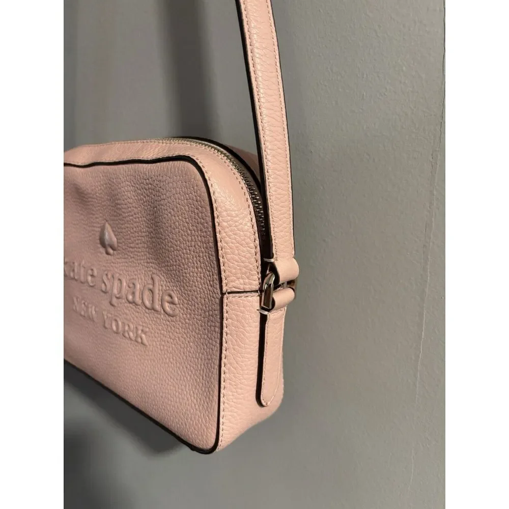 Kate Spade New York Sienne Logo‎ Camera Bag Blush Pink Crossbody Purse