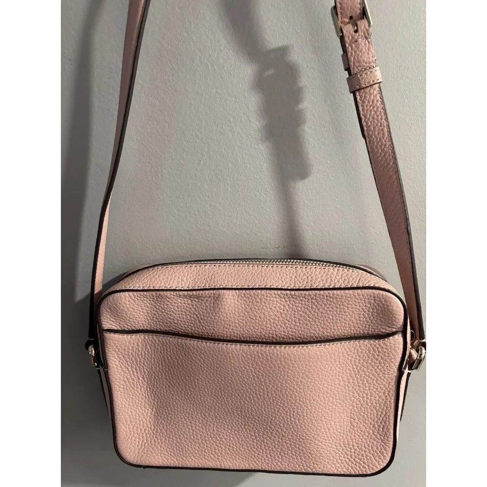Kate Spade New York Sienne Logo‎ Camera Bag Blush Pink Crossbody Purse