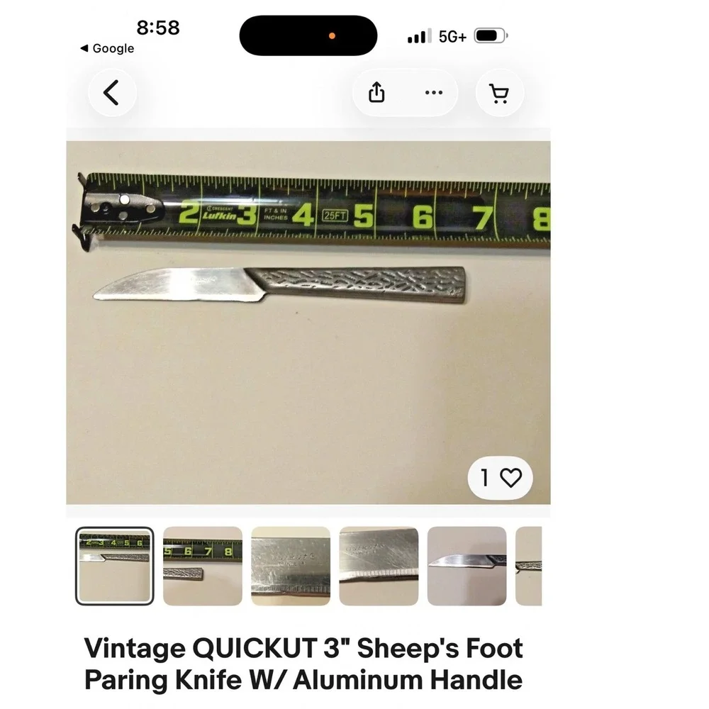 Quickcut vintage paring