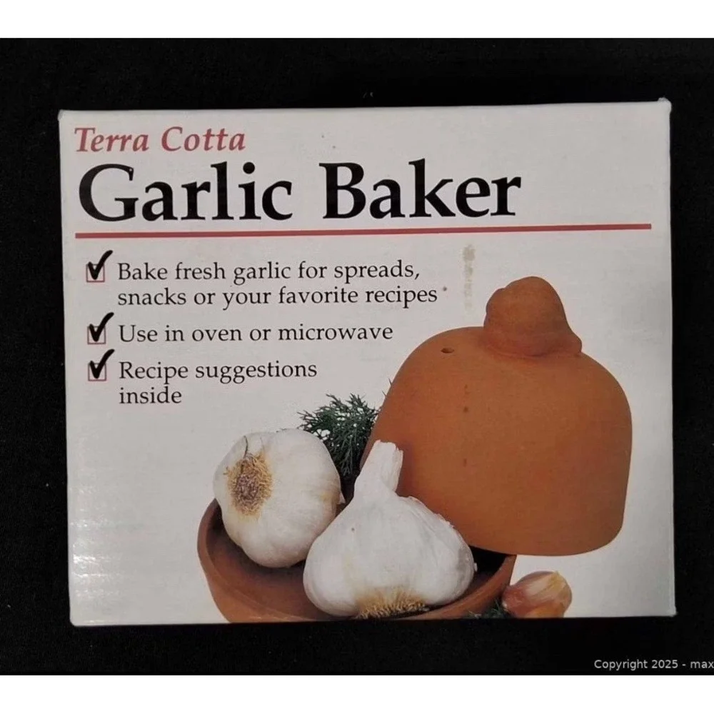 The Garlic‎ Baker Terracota Clay