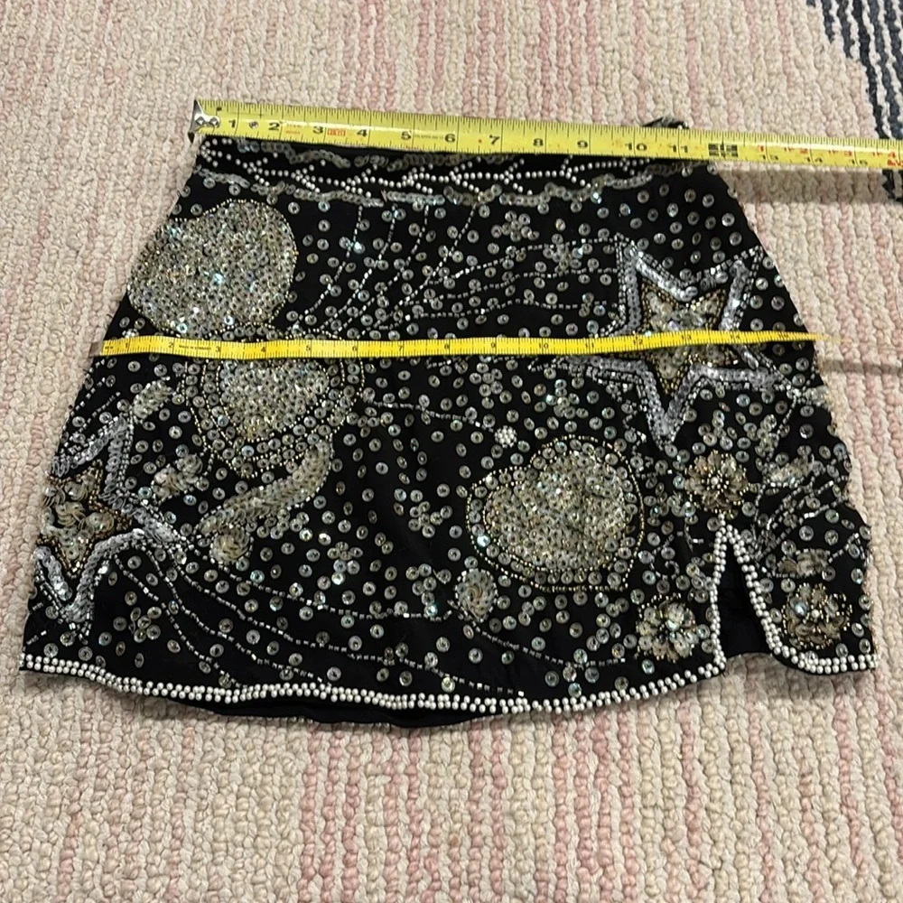 embellished sequined