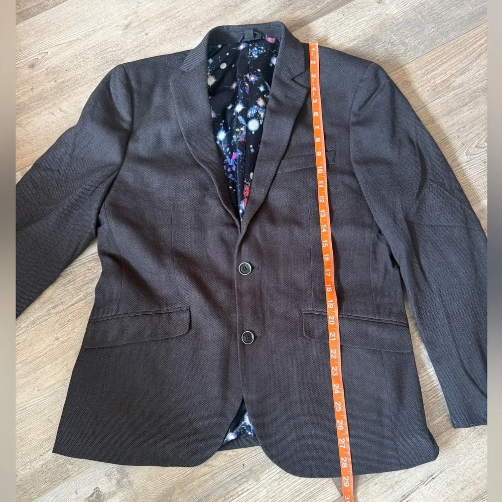 Craft & Soul Men's Classic Grey Blazer size S