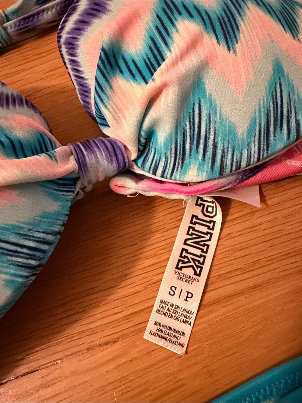 PINK Victorias Secret vivid turquoise