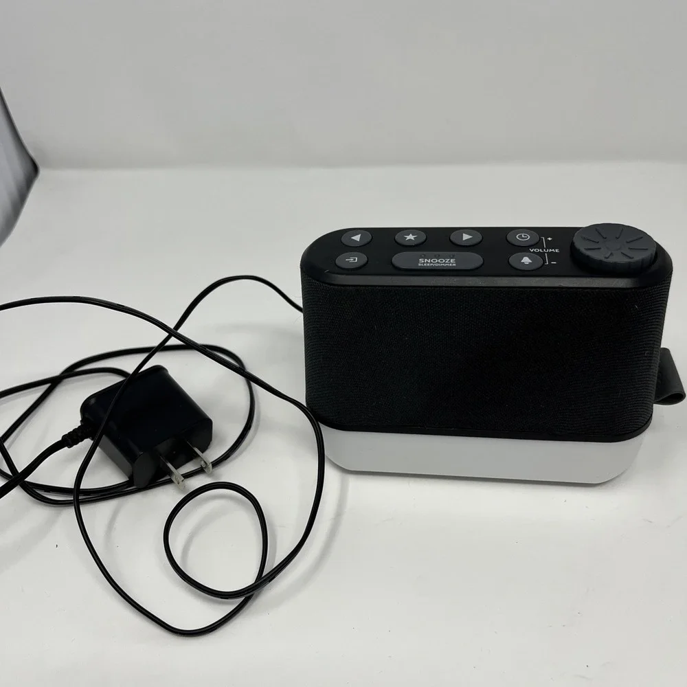i-box MiniGlow Bedside Alarm Clock with FM Radio Nightlight Natural Sounds‎ RGB
