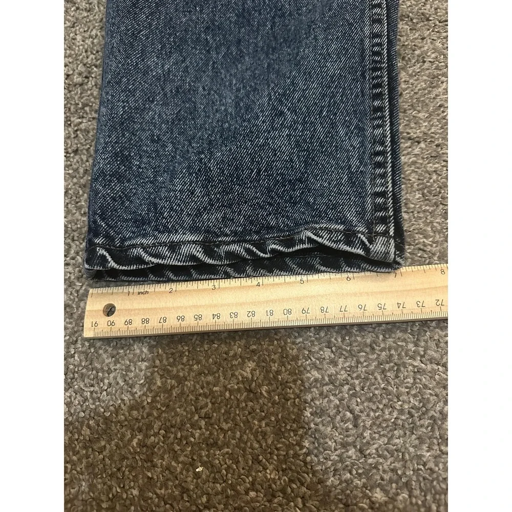 Levi's 550 Jeans Mens 36x30 Dark Stonewash Relaxed Fit Tapered Leg Denim Classic