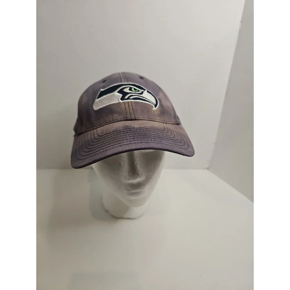 Seattle Seahawks‎ Hat NFL Team Apparel Strapback Adjustable Football Cap
