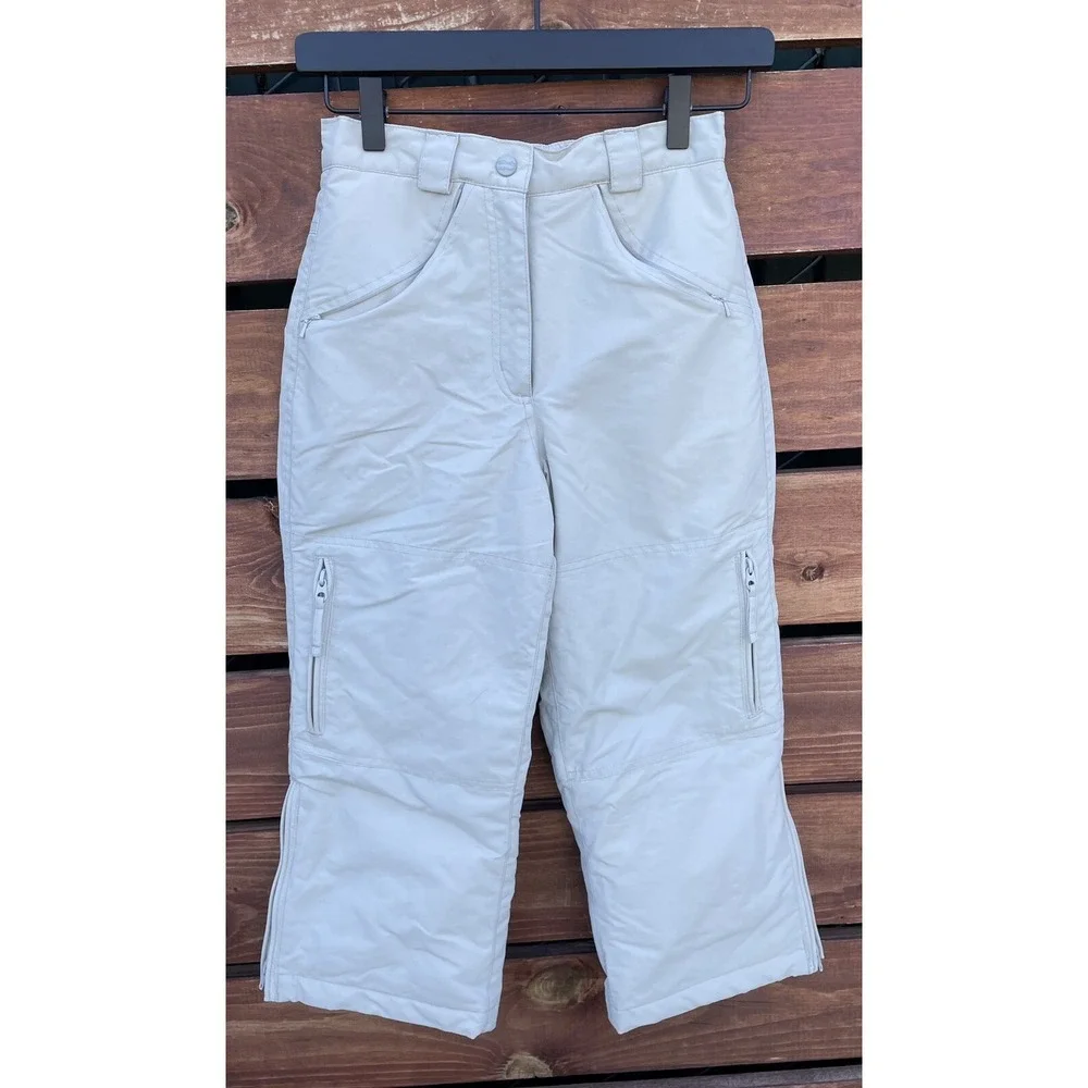 LL Bean Kids Youth *Size 8 Fleece Lined Snow‎ Ski Snowboard Pants