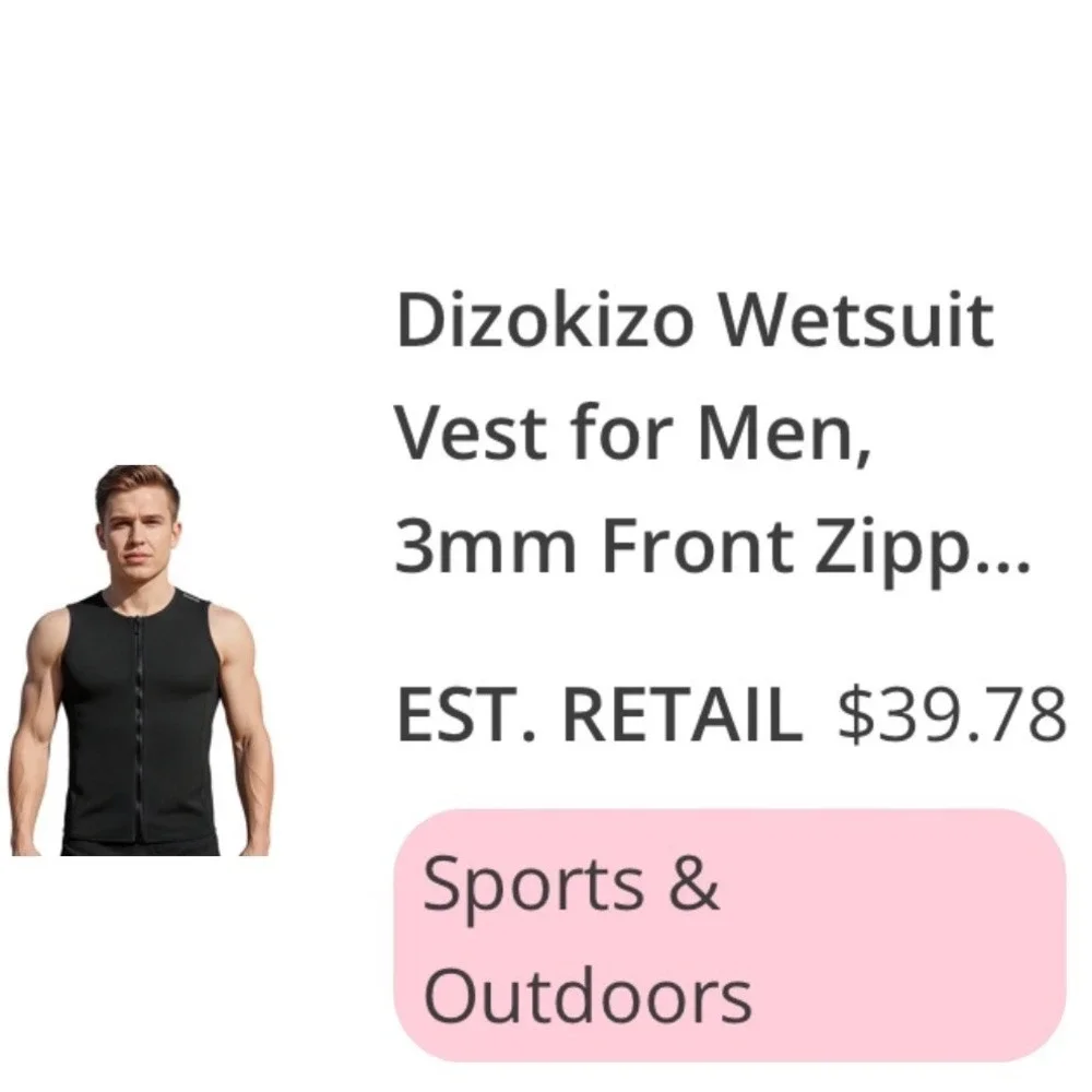 Dizokizo wetsuit vest