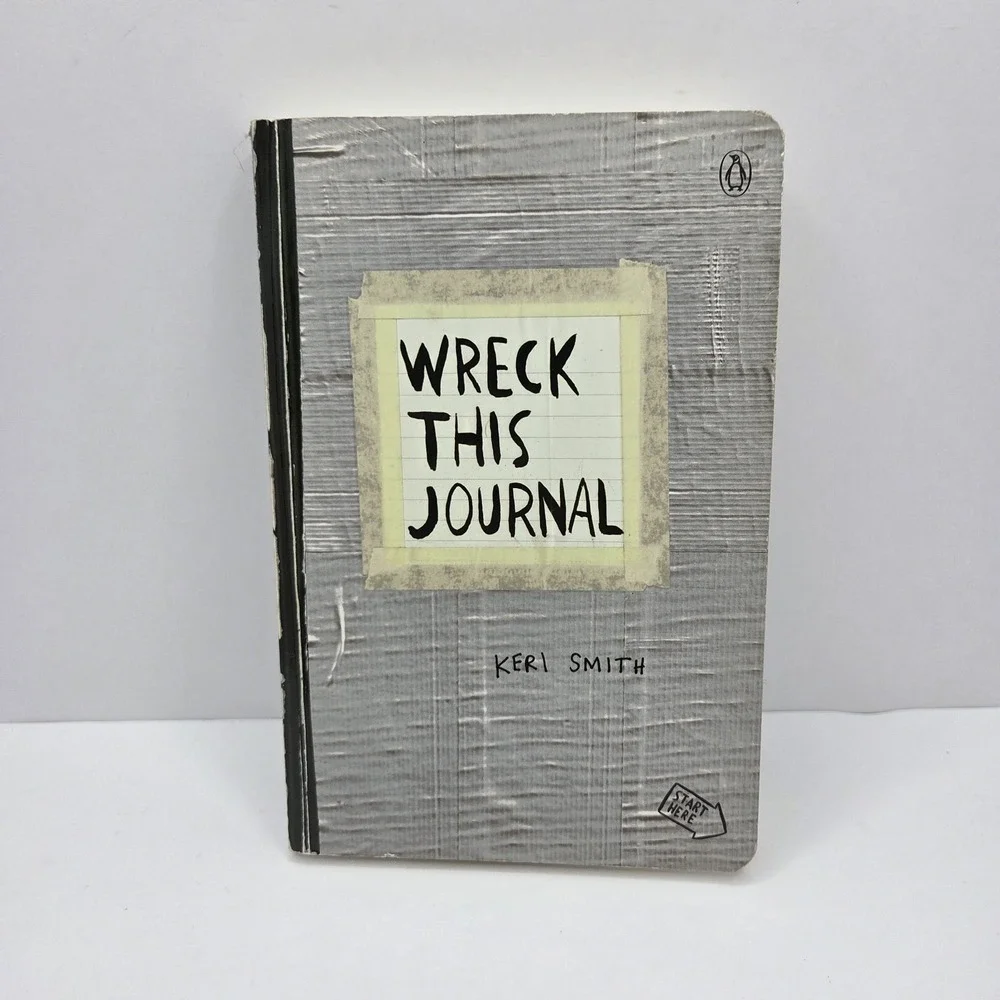 Wreck This Journal By Kerri Smith Prompts On Every Page