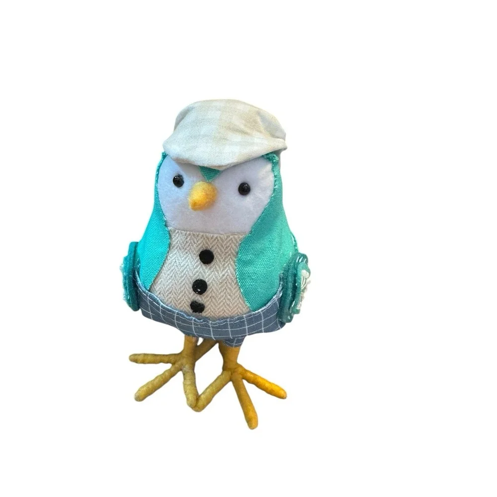 Target Spritz‎ 2018 Bird Poppy Blue Easter Spring Felt Featherly Friends
