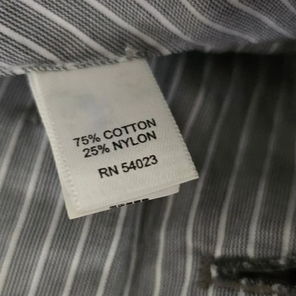 Banana Republic Light Gray Chinos with Straight Leg Design