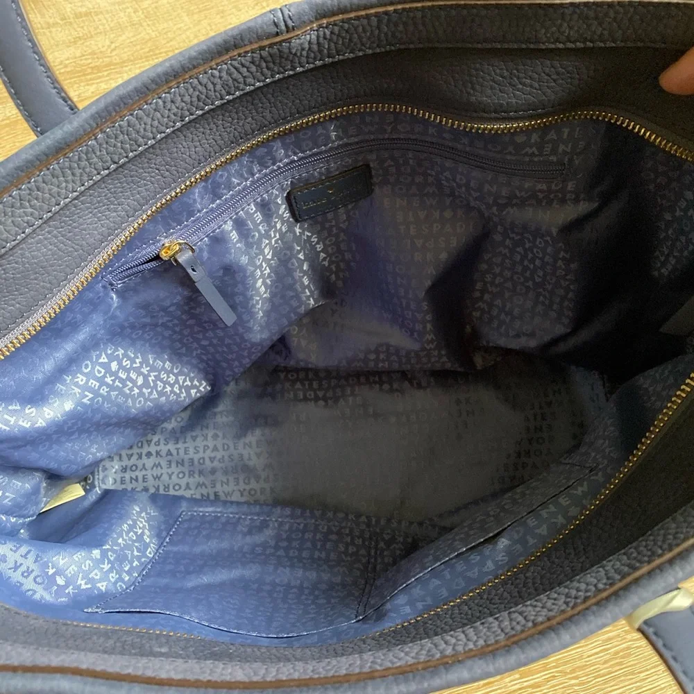 kate spade pebbled leather
