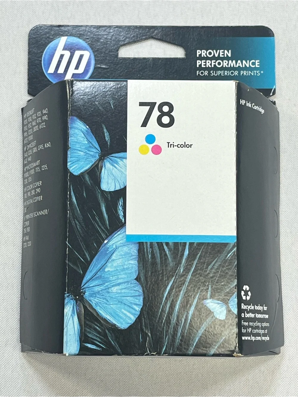 HP 78 Tri-Color Ink C6578DN - New Sealed Expired 02/2015