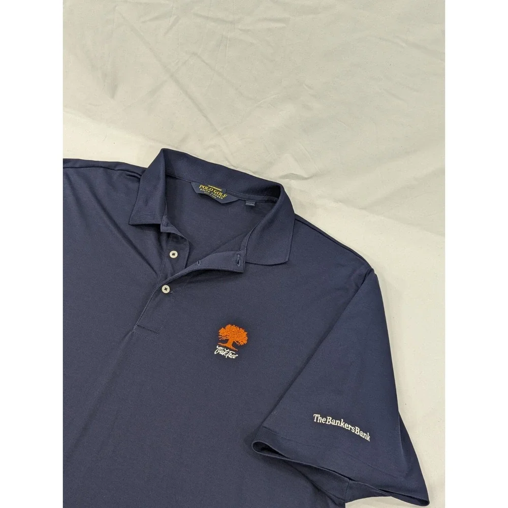 Polo Ralph Lauren‎ Performance Men's XL Golf Polo XL (Long) Oaktree National EUC