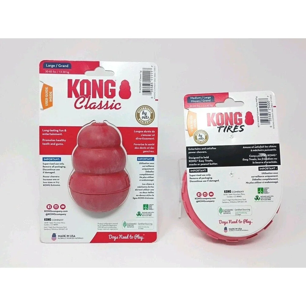 Kong dog toys