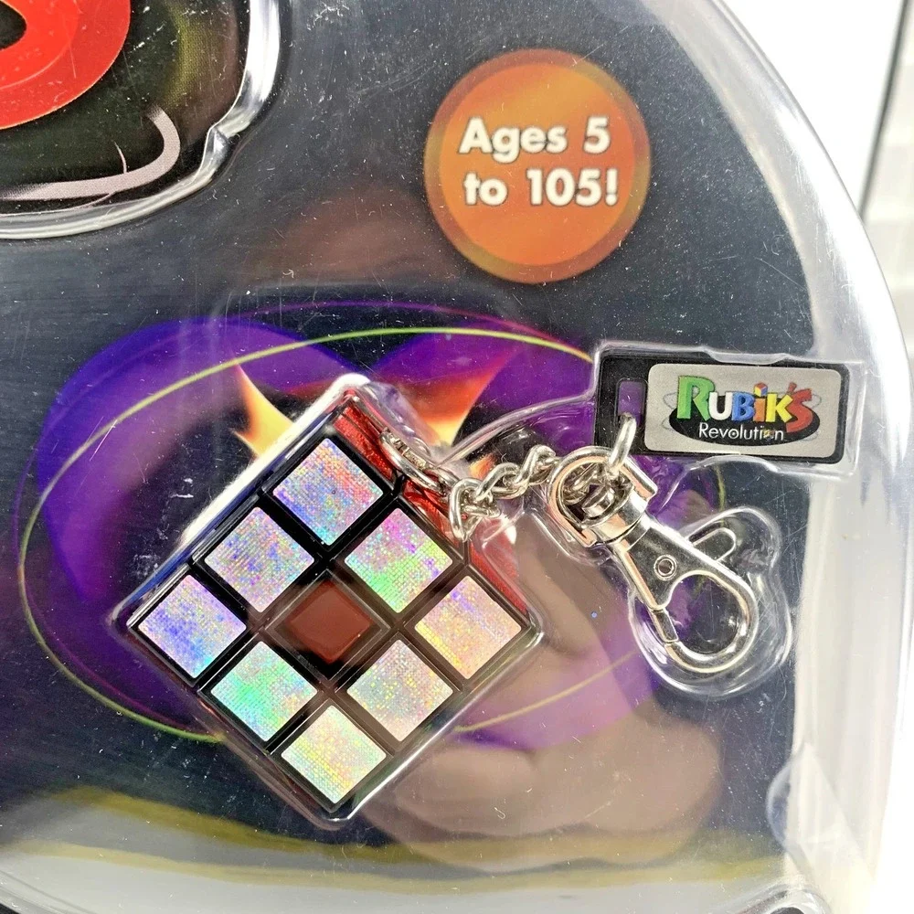 Rubik's Revolution With Micro Edition Electronic Keychain Game New In‎ Box 2007